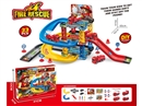 RAIL PARKING LOT SET W/FREE WAY CAR 2PCS