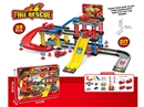 RAIL PARKING LOT SET W/FREE WAY CAR 2PCS