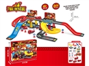 RAIL PARKING LOT SET W/FREE WAY CAR 2PCS