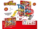 RAIL PARKING LOT SET W/FREE WAY CAR 2PCS
