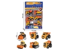 PULL BACK DIE-CAST CONSTRUCTION CAR 6PCS