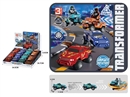 FRICTION COLLISION DEFORMATION CAR W/360°ROTATE , 12PCS/DISPLAY BOX