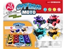 FRICTION MOTORCYCLE ,12PCS/DISPLAY BOX