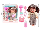 12"BLOW MOLD DOLL W/12 SOUND IC & ACCESSORIES