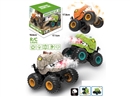 R/C STUNT CAR W/LIGHT & MUSIC & SPRAY