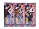 11.5"JOINTS BODY DOLL W/ACCESSORIES , 3ASST