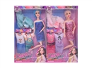 11.5"JOINTS BODY DOLL W/ACCESSORIES , 2ASST