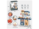 KITCHEN SET W/LIGHT & MUSIC & WATER & SPRAY,65PCS