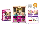 KITCHEN SET W/LIGHT & SOUND 85PCS