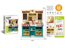 KITCHEN SET W/LIGHT & SOUND 85PCS