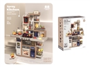KITCHEN SET W/LIGHT & SOUND & WATER & SPRAY,88PCS
