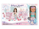 14"BLOW MOLD DOLL W/ACCESSORIES & 10 SOUND IC