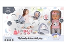14"BLOW MOLD DOLL W/ACCESSORIES & 10 SOUND IC