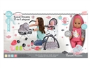 14"BLOW MOLD DOLL W/ACCESSORIES & 10 SOUND IC