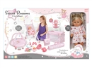 14"BLOW MOLD DOLL W/ACCESSORIES & 10 SOUND IC