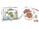 B/O FISHING GAME W/LIGHT & MUSIC,2COLOURS