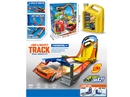CATAPULT RAILCAR W/FREE WAY DIE-CAST CAR 2PCS