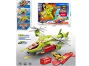 CATAPULT RAIL PLANE W/LIGHT & MUSIC & FREE WAY DIE-CAST CAR 2PCS
