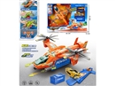 CATAPULT RAIL PLANE W/LIGHT & MUSIC & FREE WAY DIE-CAST CAR 2PCS