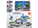 PARKING LOT SET 22PCS W/FREE WAY DIE-CAST CAR 1PCS