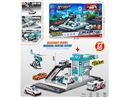 PARKING LOT SET 22PCS W/FREE WAY DIE-CAST CAR 1PCS