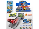 CATAPULT RAIL STORAGE CAR W/FREE WAY DIE-CAST CAR 1PCS,8PCS/DISPLAY BOX
