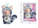 17CM PLUSH RUBBER LABUBU DOLL