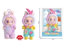 17CM PLUSH RUBBER LABUBU DOLL