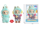 17CM PLUSH RUBBER LABUBU DOLL