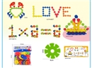 SNOW FLAKES PUZZLE BLOCKS 82PCS+