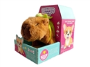 B/O PLUSH PET,2COLOURS(NOT INCLUDED BATTERY)