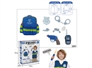 POLICE PLAY SET W/LIGHT & SOUND