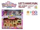 VILLA SET W/LIGHT & SOUND & 3.5"SOLID BODY DOLL