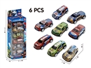 PULL BACK DIE-CAST CAR , 8PCS