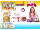 B/O PLUSH CAT SET W/DOCTOR SET & BAG & SOUND & CAN WALKING & WAG TAIL