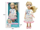 14"SOLID BODY DOLL W/ACCESSORIES