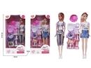 11.5"SOLID BODY DOLL W/ACCESSORIES,2ASST