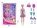 11.5"SOLID BODY DOLL W/ACCESSORIES