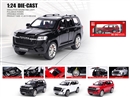 1：24 PULL BACK DIE-CAST CAR W/LIGHT & SOUND & SPRAY & CAN OPEN THE DOOR,4COLOURS