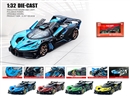 1：32 PULL BACK DIE-CAST CAR W/LIGHT & SOUND & CAN OPEN THE DOOR,4COLOURS