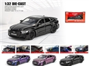 1：32 PULL BACK DIE-CAST CAR W/LIGHT & SOUND & CAN OPEN THE DOOR,3COLOURS