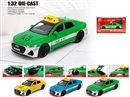 1：32 PULL BACK DIE-CAST CAR W/LIGHT & SOUND & CAN OPEN THE DOOR,3COLOURS