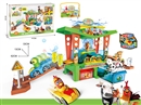 CAR WASH PLACE W/FREE WAY CAR 2PCS