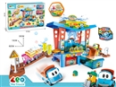 CAR WASH PLACE W/FREE WAY CAR 2PCS
