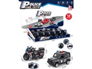 FRICTION POLICE CAR,12PCS/DISPLAY BOX