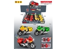 FRICTION MOTORCYCLE W/LIGHT & MUSIC , 8PCS/DISPLAY BOX