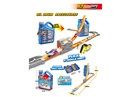 CATAPULT OIL DRUM RAIL CAR SET W/FREE WAY DIE-CAST CAR 2PCS
