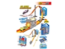 CATAPULT OIL DRUM RAIL CAR SET W/FREE WAY DIE-CAST CAR 2PCS