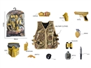 MILITARY SET (GUN W/LIGHT & SOUND)