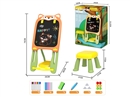 DOUBLE-FACED DRAWING BOARD W/CHAIR